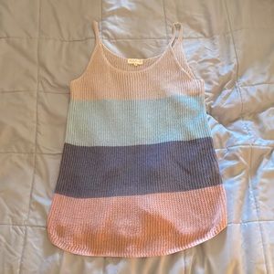 Multicolored tank top